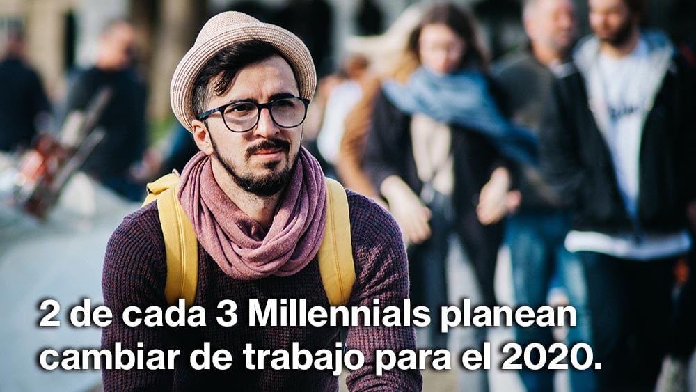 2 de cada 3 millennials