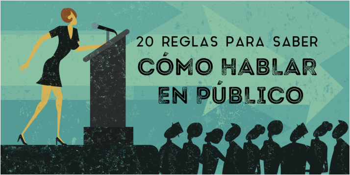 20 reglas para hablar en público
