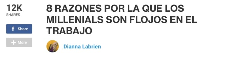 8 razones por las que los millenials son flojos en el trabajo